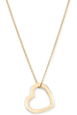 Schmuckladen Gravierbare Herzkette Tender^ Weihnachten|Schmuck