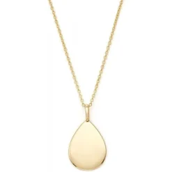 Schmuckladen Gravierbare Tropfen-Halskette Teardrop - 925 Sterlingsilber^ Ketten Mit Gravur|Ketten Mit Gravur