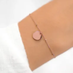 Schmuckladen Gravierbares Armband Family Coin mit bis zu 5 Plättchen^ Edelstahl Armbänder|Armbänder Mit Gravur