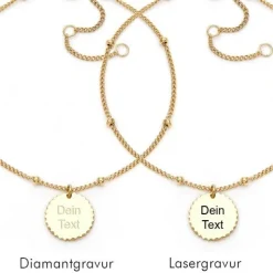 Schmuckladen Gravierbares Armband Family Coin mit bis zu 5 Plättchen^ Edelstahl Armbänder|Armbänder Mit Gravur