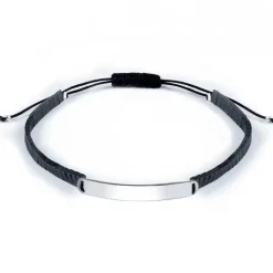 Schmuckladen Gravurarmband für Männer mit Hämatit - 925 Sterlingsilber^ Armbänder Mit Gravur|Armbänder Mit Gravur