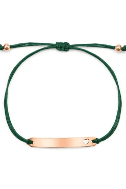 Schmuckladen Gravurarmband mit Herz^ Valentinstag|Stoffarmbänder
