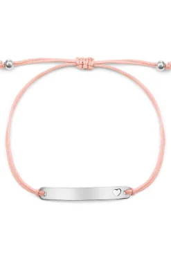 Schmuckladen Gravurarmband mit Herz^ Valentinstag|Stoffarmbänder