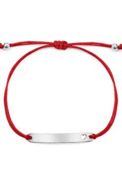 Schmuckladen Gravurarmband mit Herz^ Valentinstag|Stoffarmbänder