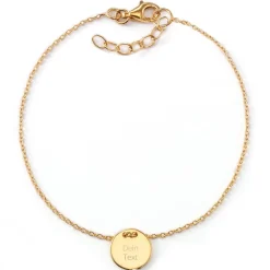 Schmuckladen Gravur-Armband "Your Choice" | 585 Echtgold^ Weihnachten|Schmuck