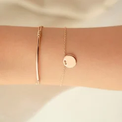 Schmuckladen Gravur-Armband "Your Choice" | 585 Echtgold^ Weihnachten|Schmuck
