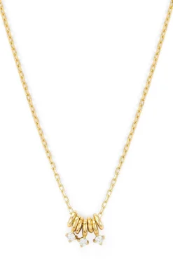 Schmuckladen Halskette 7 Rings - 925 Sterlingsilber^ Schmuck