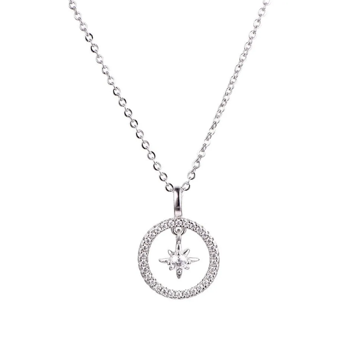 Schmuckladen Halskette Abendstern - 925 Sterlingsilber^ Schmuck