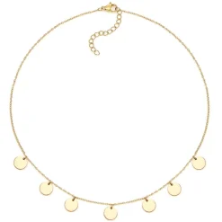 Schmuckladen Halskette Boho Disc^ Edelstahl Halsketten|Schmuck