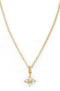Schmuckladen Halskette Cluster mit Zirkonia - 925 Sterlingsilber^ Valentinstag|Schmuck