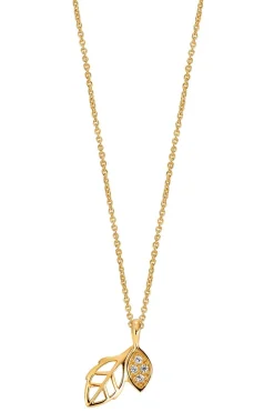 Schmuckladen Halskette Crystal Leaf^ Weihnachten|Schmuck