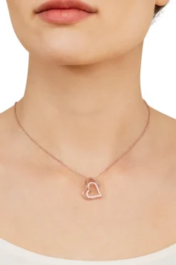 Schmuckladen Halskette Double Plate^ Valentinstag|Edelstahl Halsketten
