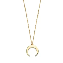 Schmuckladen Halskette Halbmond 925 Sterlingsilber^ Schmuck