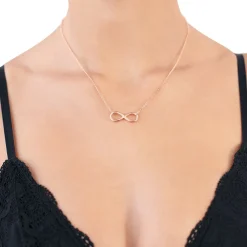 Schmuckladen Halskette Infinity - 925 Sterlingsilber^ Muttertag|Valentinstag