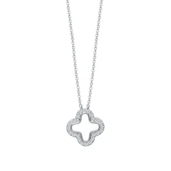 Schmuckladen Halskette Kleeblatt - 925 Sterlingsilber^ Valentinstag|Schmuck
