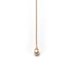 Schmuckladen Halskette Kreis Zirkonia mit Perle^ Perlenketten|Schmuck