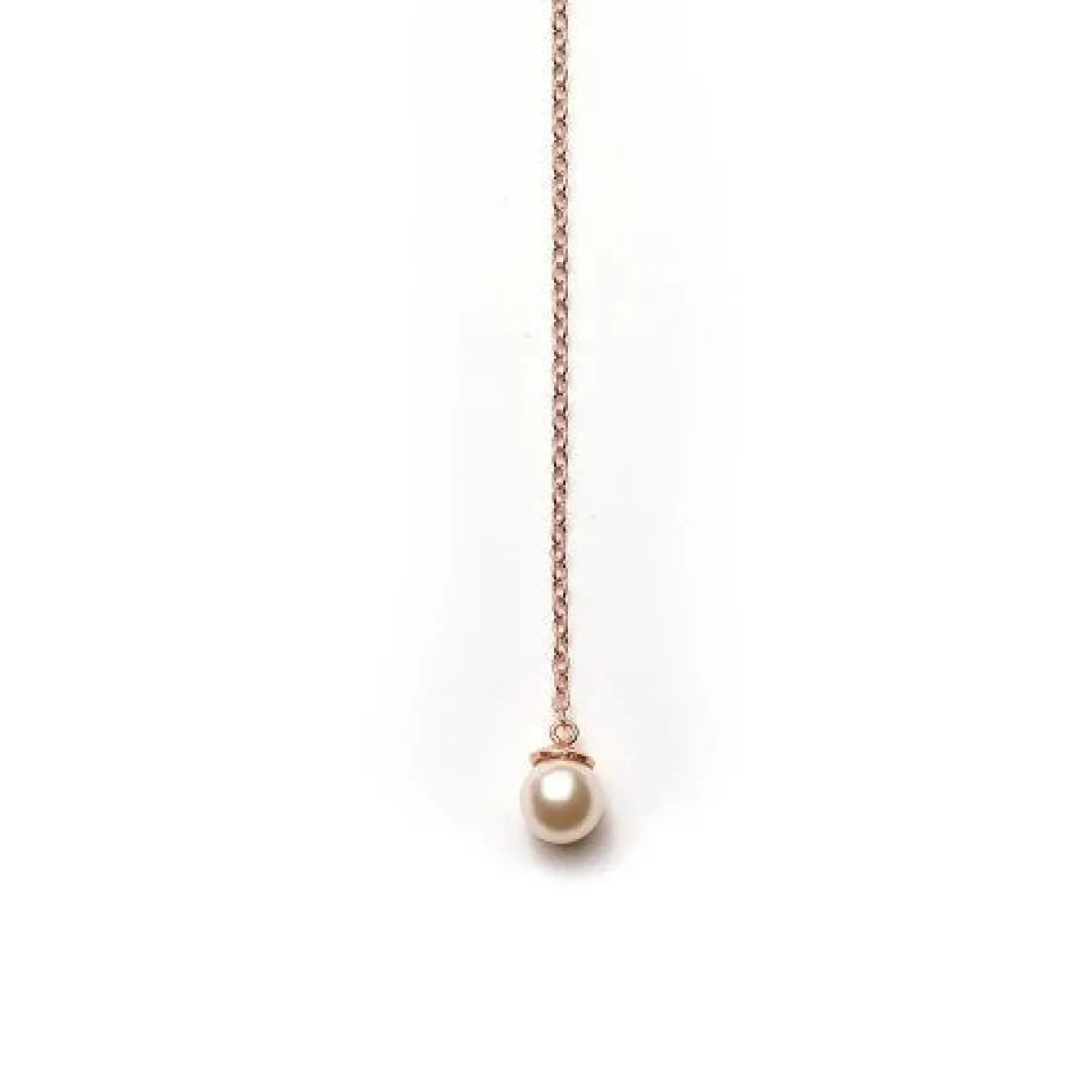 Schmuckladen Halskette Kreis Zirkonia mit Perle^ Perlenketten|Schmuck