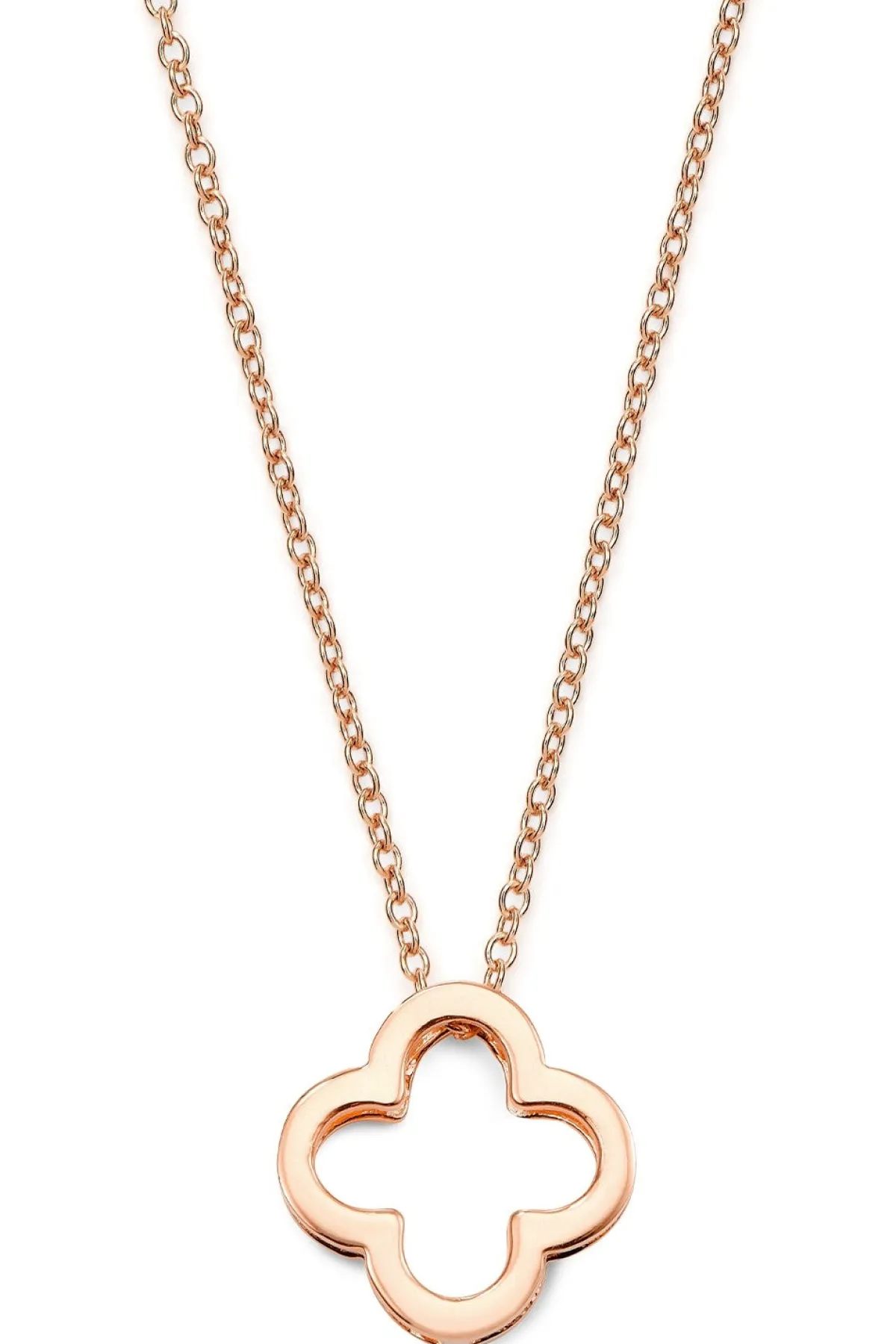 Schmuckladen Halskette mit Kleeblatt Clover of Luck - 925 Sterlingsilber^ Schmuck