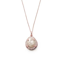 Schmuckladen Halskette Perlmutt - 925 Sterlingsilber^ Perlenketten|Schmuck