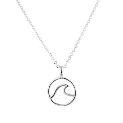 Schmuckladen Halskette "Welle" - 925 Sterlingsilber^ Schmuck