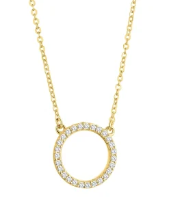 Schmuckladen Halskette Sparkling Circle 925 Sterlingsilber^ Schmuck