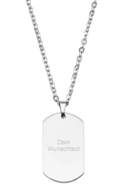 Schmuckladen Herren-Halskette Dog Tag^ Edelstahl Halsketten|Schmuck Mit Abdrücken