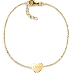 Schmuckladen Herz-Armband - individuell gravierbar - 925 Sterlingsilber^ Muttertag|Valentinstag