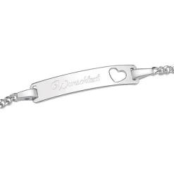Schmuckladen Herz-Armband inkl. Gravur (925 Silber)^ Herzarmbänder|Armbänder Mit Gravur