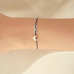 Schmuckladen Herzarmband Lovely Infinity - gravierbar^ Valentinstag|Muttertag