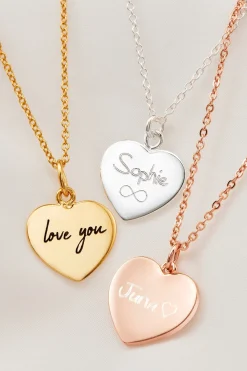 Schmuckladen Herzkette - Little Heart - individuell gravierbar^ Weihnachten|Schmuck