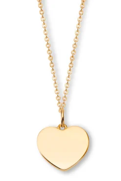 Schmuckladen Herzkette - Little Heart - individuell gravierbar | 585 Echtgold^ Weihnachten|Schmuck