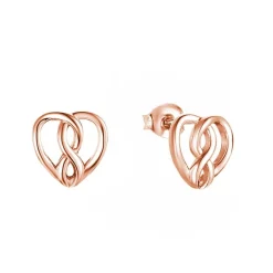 Schmuckladen Infinity Herz Ohrringe - 925 Sterlingsilber^ Ohrstecker|Schmuck