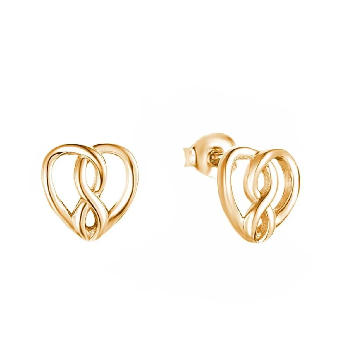 Schmuckladen Infinity Herz Ohrringe - 925 Sterlingsilber^ Ohrstecker|Schmuck