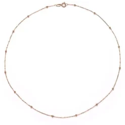 Schmuckladen 18K Echtgold-Halskette^ Weihnachten|Schmuck