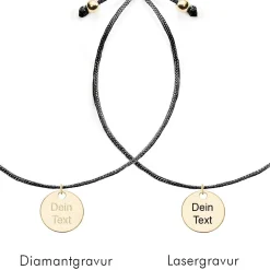 Schmuckladen Kinderarmband mit runder Gravurplatte | individuell gravierbar^ Edelstahl Armbänder|Stoffarmbänder