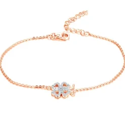 Schmuckladen Kleeblatt Armband - 925 Sterlingsilber^ Schmuck