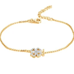 Schmuckladen Kleeblatt Armband - 925 Sterlingsilber^ Schmuck