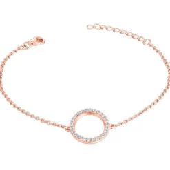 Schmuckladen Kreis - Armband mit Zirkonia - Sparkling Circle - 925 Sterlingsilber^ Schmuck