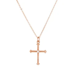 Schmuckladen Kreuz - Halskette "sparkling Cross" 925 Sterlingsilber^ Konfirmation|Schmuck