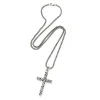 Schmuckladen Kreuz-Halskette Braided Cross - Edelstahl^ Konfirmation|Schmuck