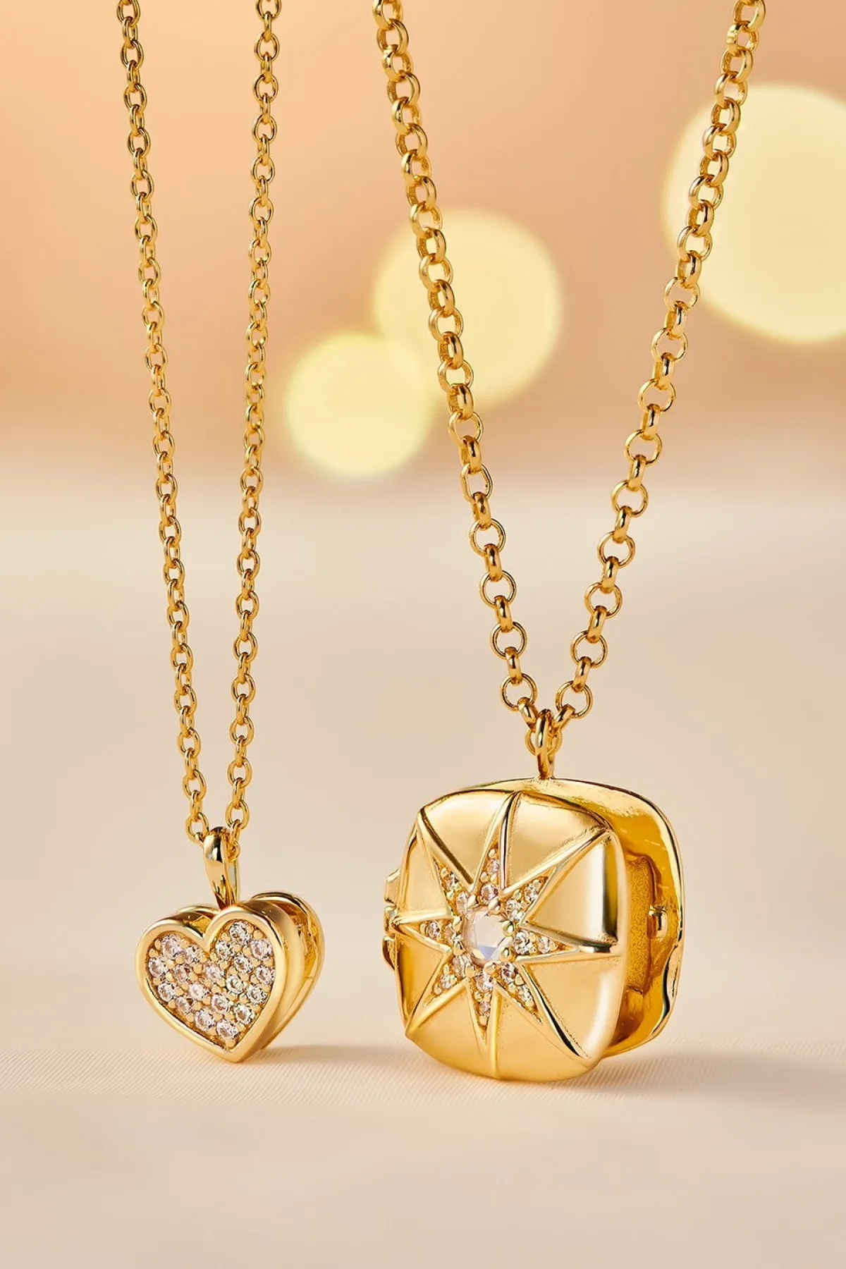 Schmuckladen Medaillon Sparkly Heart^ Weihnachten|Schmuck