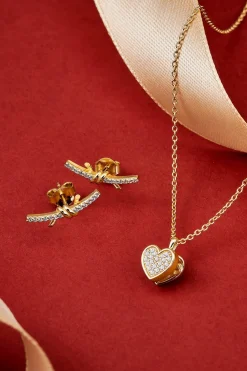 Schmuckladen Medaillon Sparkly Heart^ Weihnachten|Schmuck