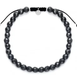 Schmuckladen Männer-Armband mit Hämatit "Strength"^ Stoffarmbänder|Schmuck