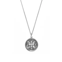 Schmuckladen Münzkette Kreuz -^ Konfirmation|Schmuck