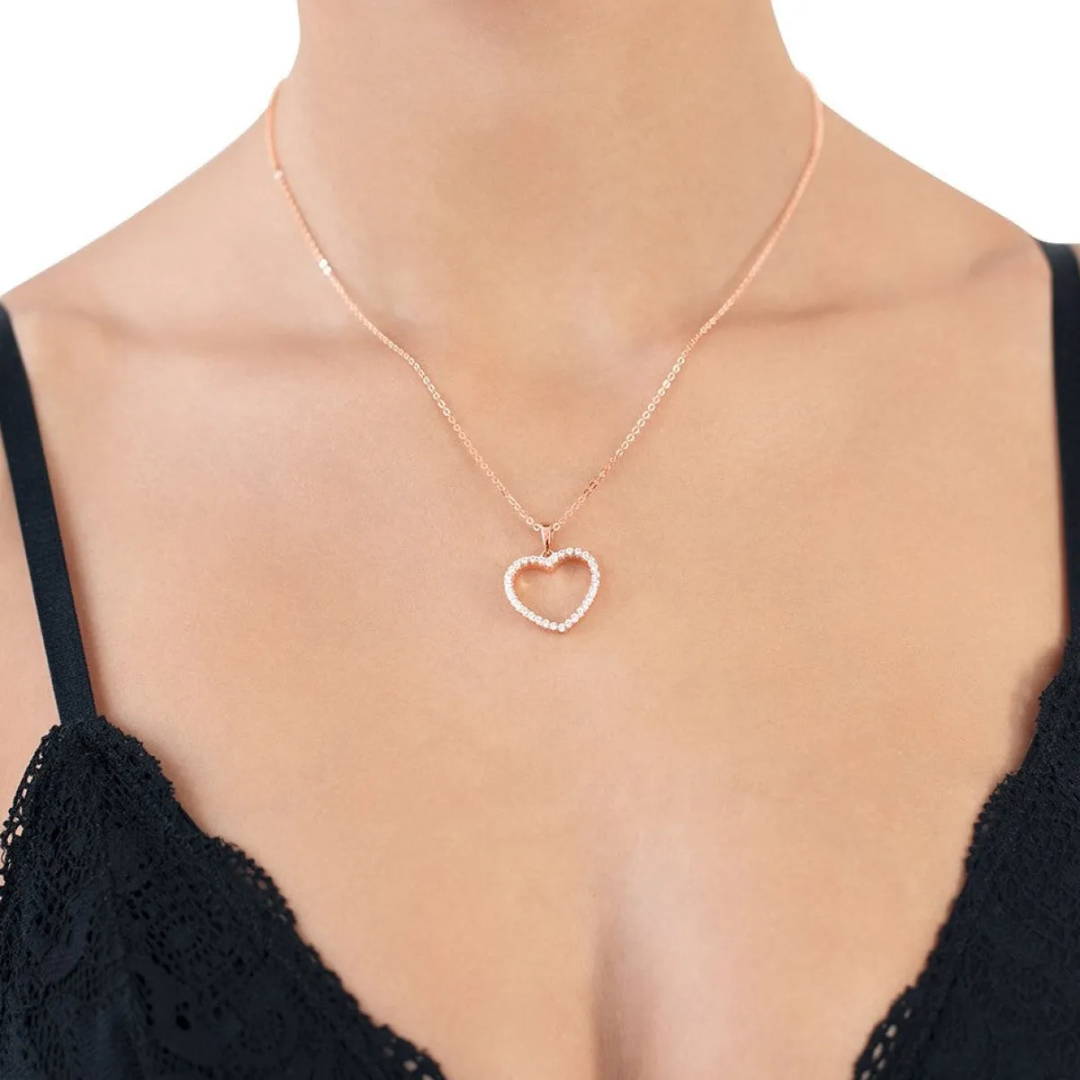 Schmuckladen Muttertagsgeschenk - Big Heart Halskette - 925 Sterlingsilber^ Muttertag|Schmuck