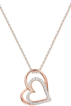 Schmuckladen Muttertagsgeschenk - Halskette Double Heart - 925 Sterlingsilber^ Muttertag|Schmuck
