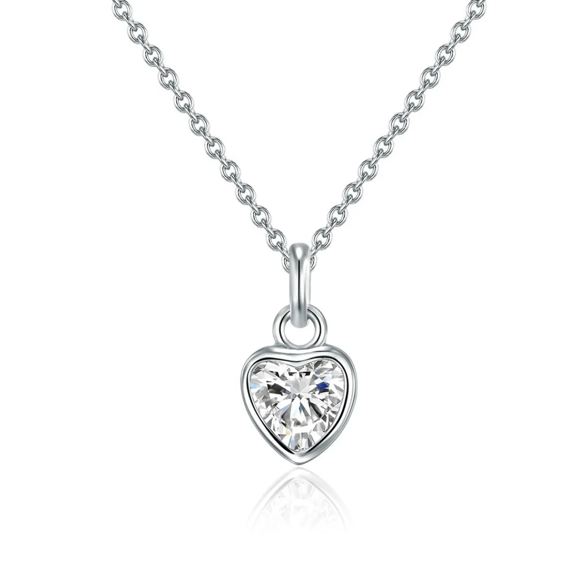 Schmuckladen Muttertagsgeschenk - Herz-Kette - 925 Sterlingsilber^ Muttertag|Schmuck