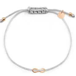 Schmuckladen Muttertagsgeschenk - Infinity-Stoffarmband "Glorious Infinity" | gravi^ Muttertag|Schmuck