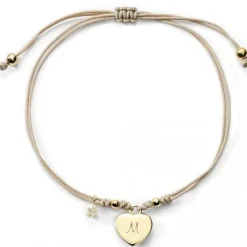 Schmuckladen Muttertagsgeschenk-Set - Herz-Armbänder mit Gravur^ Muttertag|Personalisierter Schmuck Für Mamas