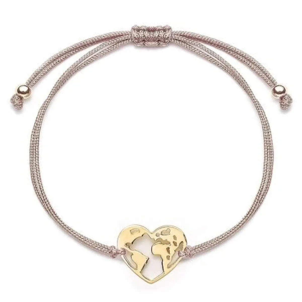 Schmuckladen Muttertagsgeschenk-Set - Stoffarmbänder Weltenherz - 925 Sterlingsilbe^ Muttertag|Schmuck